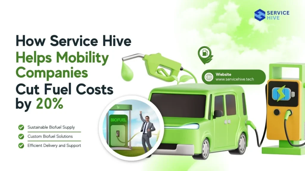 How Service Hive Helps Mobility Companies Cut Fuel Costs by 20%