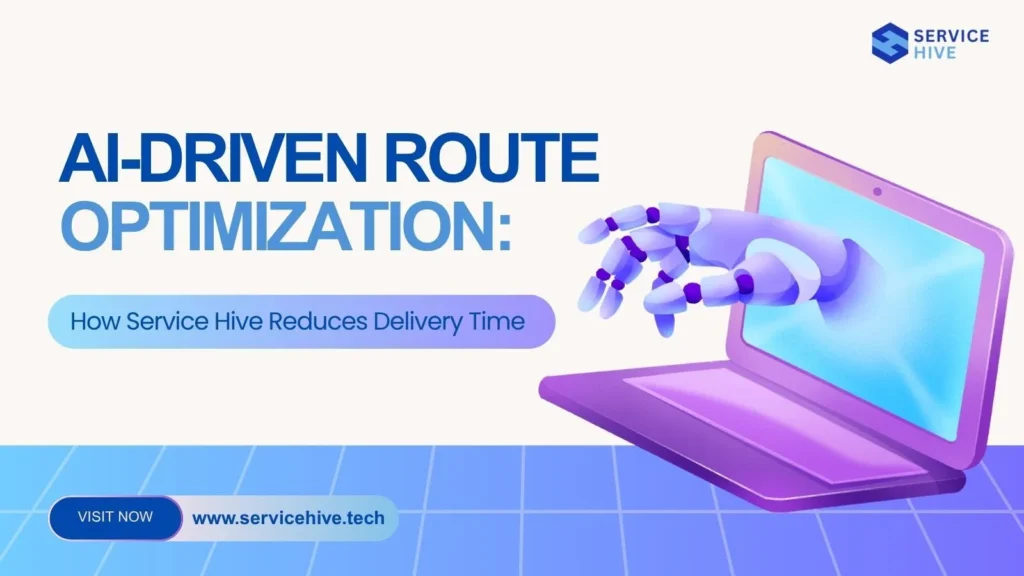 AI-Driven Route Optimization: How Service Hive Reduces Delivery Time